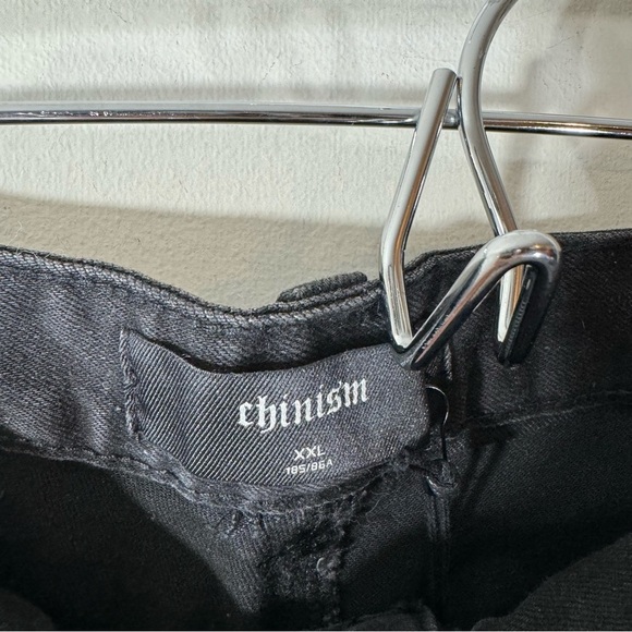 2/$35 Chinism Women’s black Straight Leg jeans - Picture 8 of 12